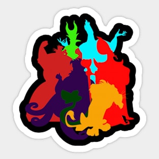 Villains Sticker